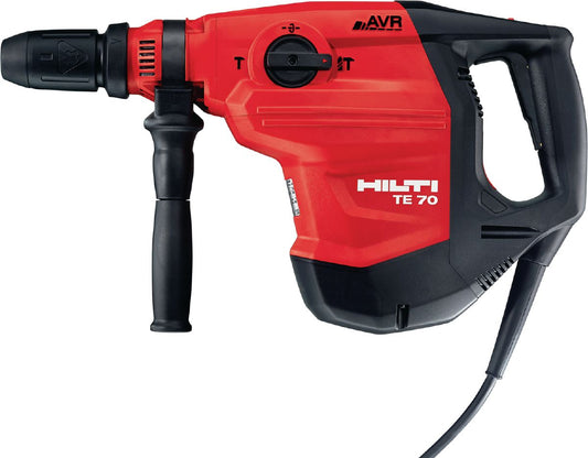 Renta de Taladro Martillo Demoledor Barrenador para Paredes Hilti TE-70 de 7 kg en Puebla