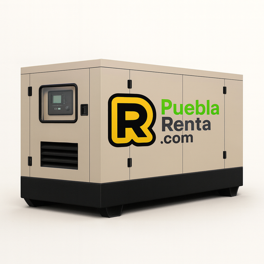 Renta de Generador Trifásico de 100,000 W a Diesel en Puebla